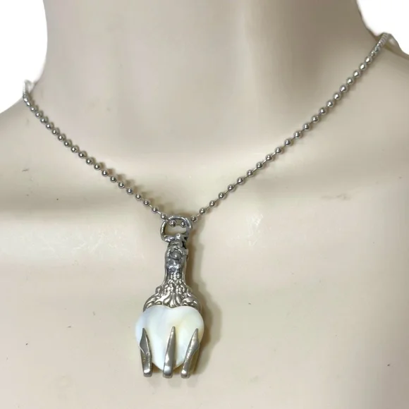 Antique British Silverware Ring Artisan Crafted from Silver Plated Bread Fork - Picture 11 of 14